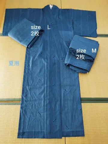 기모노, 여관 나카이, 얇은 소재, 기타 비품, 사이즈 S, M, L