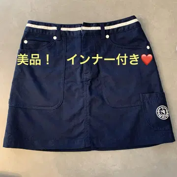 New Balance 골프 여성용 스커트 네이비