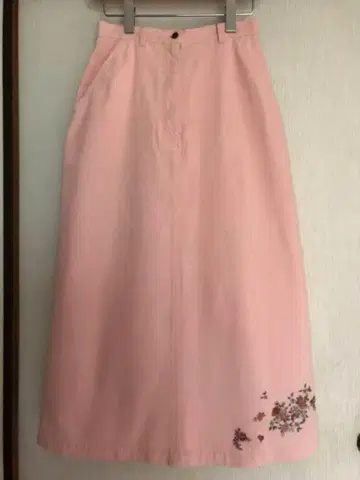 KETTY 롱 스커트 M 사이즈 살몬 핑크