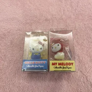 헬로키티 & 마이멜로디 피규어 세트