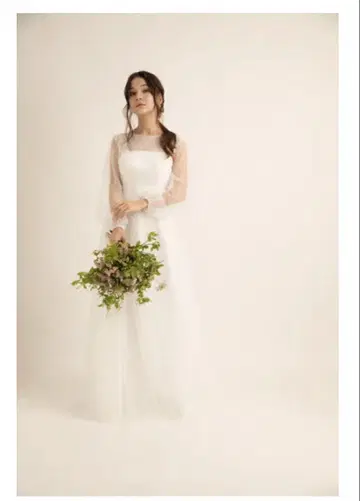 dressproduction 롱 슬리브 펄 드레스 (WB87)