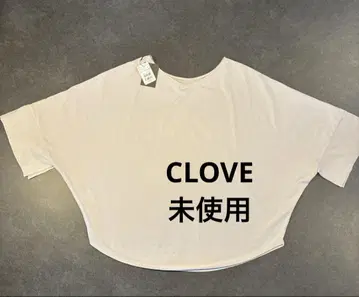 미사용 야마다야 CLOVE 5~7부 소매 티셔츠