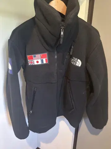 THE NORTH FACE 블랙 플리스 자켓