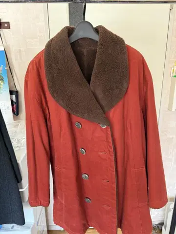 jean of Plantation 더블 브레스트 코트