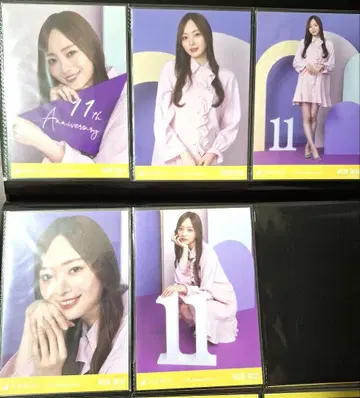 노기자카46 브로마이드 5종 컴프 11th 버스라 우메자키 미나미