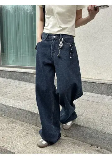 DAILYJOU 와이드 데님 팬츠 한국