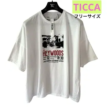 TICCA 티카 THE HEYWOODS 스퀘어 티셔츠 TBCS-405