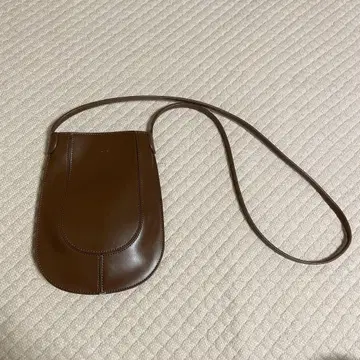 야키 미니 숄더백 브라운