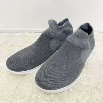 Skechers 그레이 슬립온 goga max 24.0