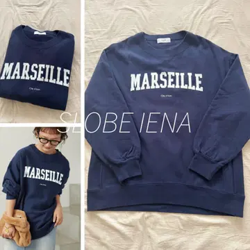SLOBE IENA MARSEILLE 맨투맨 네이비