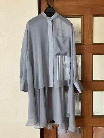 스콧 클럽 aga 시어 셔츠 블루
