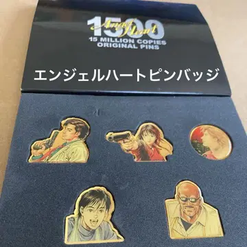 엔젤 하트 1500만 부 돌파 기념 오리지널 핀즈 미사용