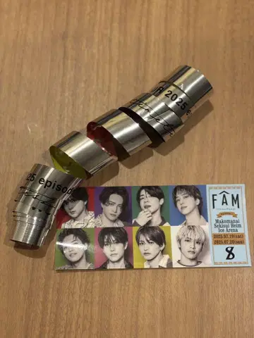 timelesz FAM 홋카이도 마코마나이 스티커 은테 세트