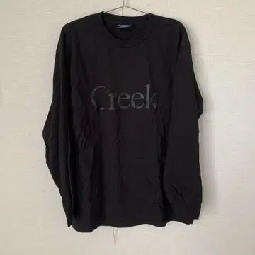 Creek 블랙 롱 T