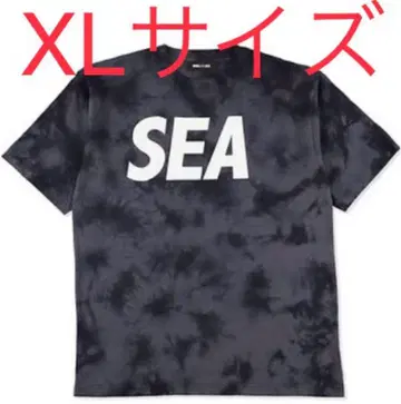 WIND AND SEA LIMITED TIE-DYE TEE 블랙 XL