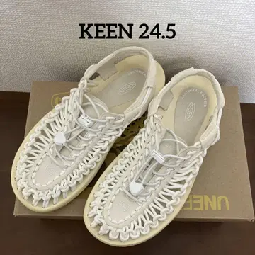 KEEN 킨 유니크 화이트 24.5cm