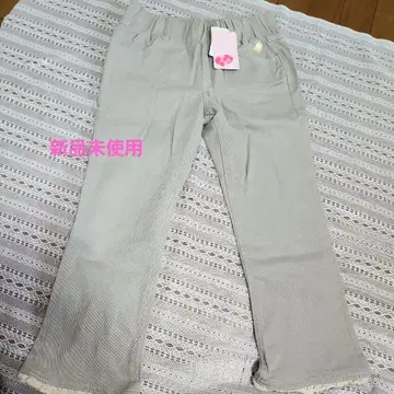 그레이 하트 모티브 팬츠