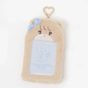 mikko tinytiny 콜라보 폭신폭신 트레이딩 카드 케이스 라떼