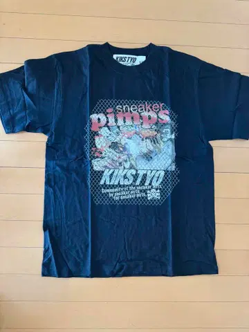 KIKS TYO sneaker pimps 한정판 티셔츠 새상품 M