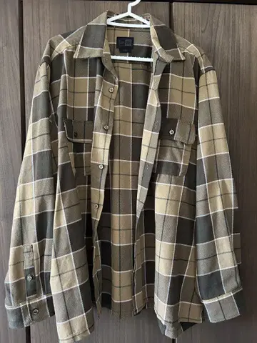 NEWERA 뉴에라 긴팔 셔츠 체크 FW23