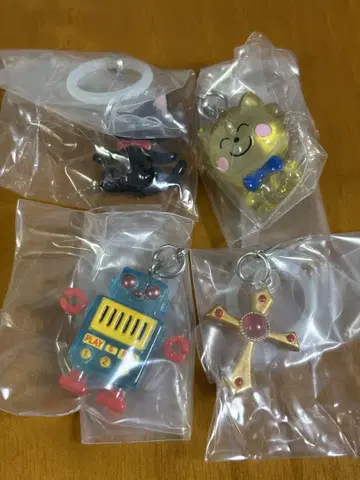 리본 메지루시 액세서리 포코타 보이스 메모 크로 로사리오