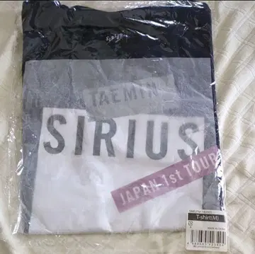 TAEMIN SIRIUS 티셔츠 M 사이즈 JAPAN 1st TOUR