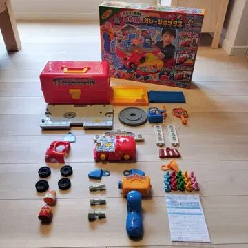 호빵맨 쿠미타테 DIY 열어보고 정비하자! 나사 나사 차고 박스