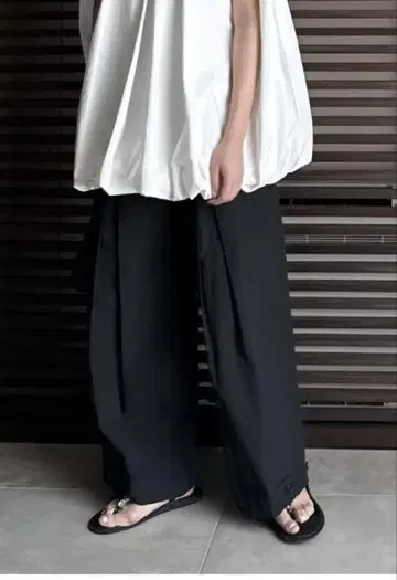 '새상품급' 로헨 lohen 랜덤 턱 STRING PANTS