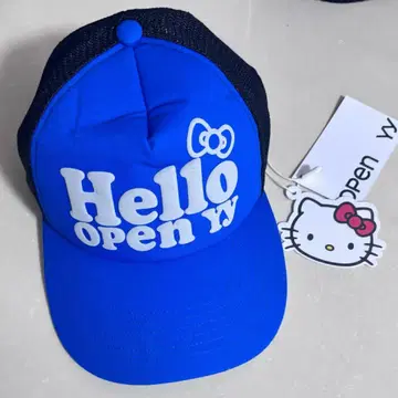 Open yy 헬로키티 야구 모자 파랑