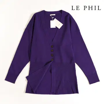 354y*새상품 LE PHIL 돌먼 슬리브 가디건