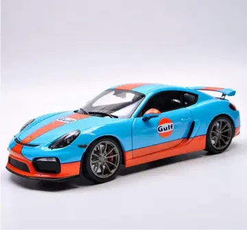 Schuco Gulf Porsche Cayman 미니카 1/18