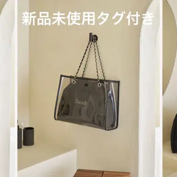 Darich 다리치 DD 로고 클리어 보스턴 백