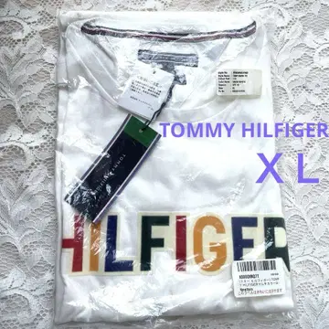 타미힐피거 오가닉 코튼 멀티 컬러 티셔츠 XL