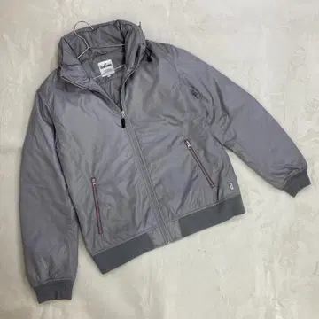 SPALDING 그레이 나일론 자켓 L 사이즈 후드 부착 h-249