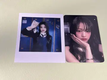 BABYMONSTER 트레이딩 카드 아현 파우치 거울 폴라로이드