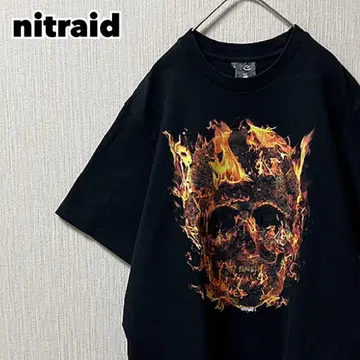 nitraid 나이트레이드 티셔츠 BUDS SKULL