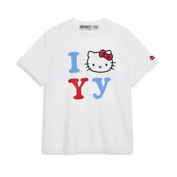 open yy 헬로키티 티셔츠 유니섹스