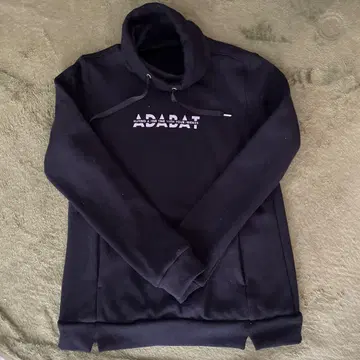 ADABAT 후드 부착 트레이닝복 M 사이즈 블랙