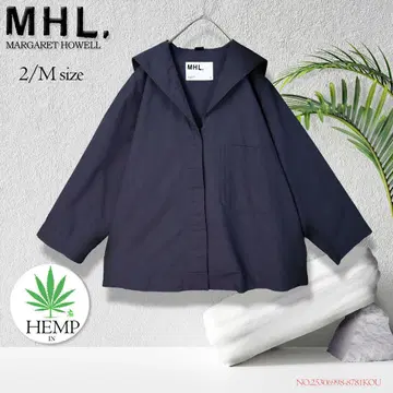 2023 MHL. 마가렛 호웰 파인 코튼 세일러 카라 셔츠