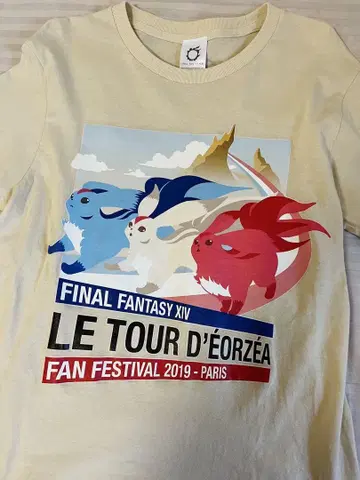 FINAL FANTASY XIV 팬 페스티벌 티셔츠 L 사이즈