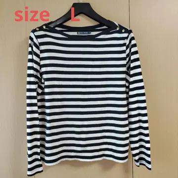 PETIT BATEAU 스트라이프 긴팔 티셔츠 L