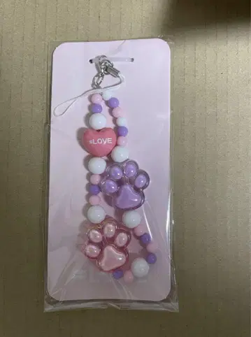 이코러브 고양이 의상 의상 모티브 비즈 스트랩