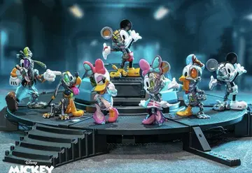 52TOYS BLINDBOX 미키와 프렌즈 사이보그 시리즈 전종