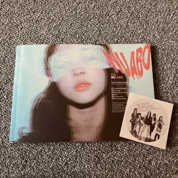 f(x) 앨범 NUABO 한국판 CD 공식 크리스탈 솔리 루나