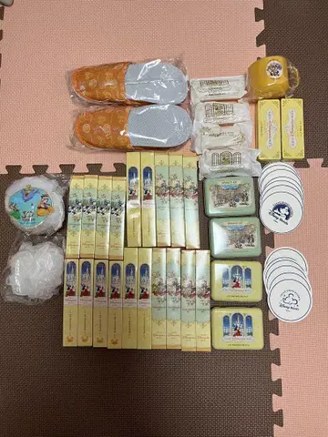 디즈니 호텔 어메니티 어메니티 키트 캔 세트