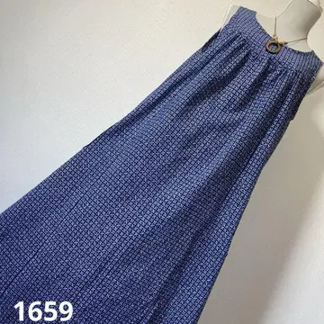 유카타 리메이크 원피스 1659 유카타 옷감 넉넉한 원피스 롱