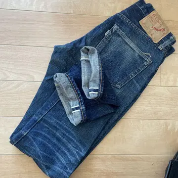 오어슬로우 아이비 핏 107 셀비치 데님