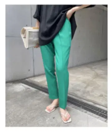 이지 턱 팬츠
