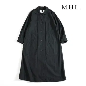 891t*새상품급 마가렛호웰 MHL 코튼 린넨 스텐카라 코트