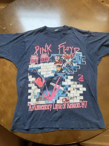 Pink Floyd American Tour '87 티셔츠/핑크